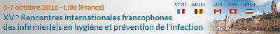 XV° Rencontres internationales francophones des infirmier(e)s en hygiène et prévention de l’infection - Lille - 2016